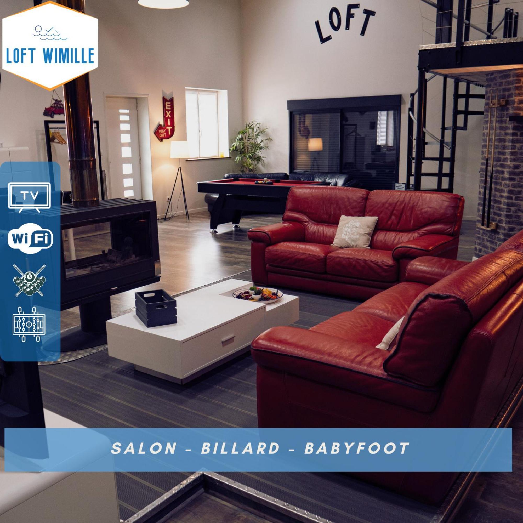 Loft Spacieux A Wimille, Proche De Nausicaa Et Des Plages, 8 Couchages Экстерьер фото