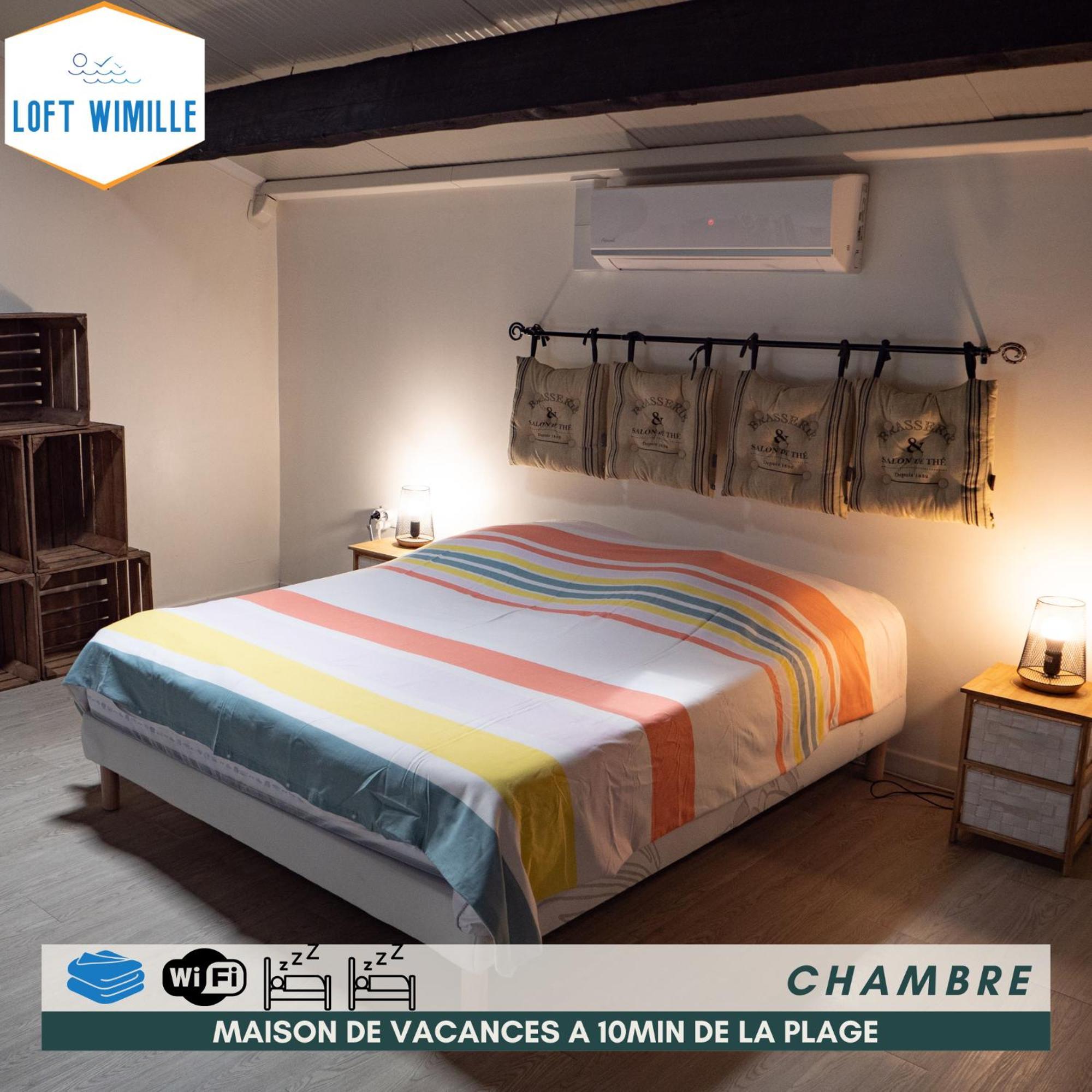Loft Spacieux A Wimille, Proche De Nausicaa Et Des Plages, 8 Couchages Экстерьер фото