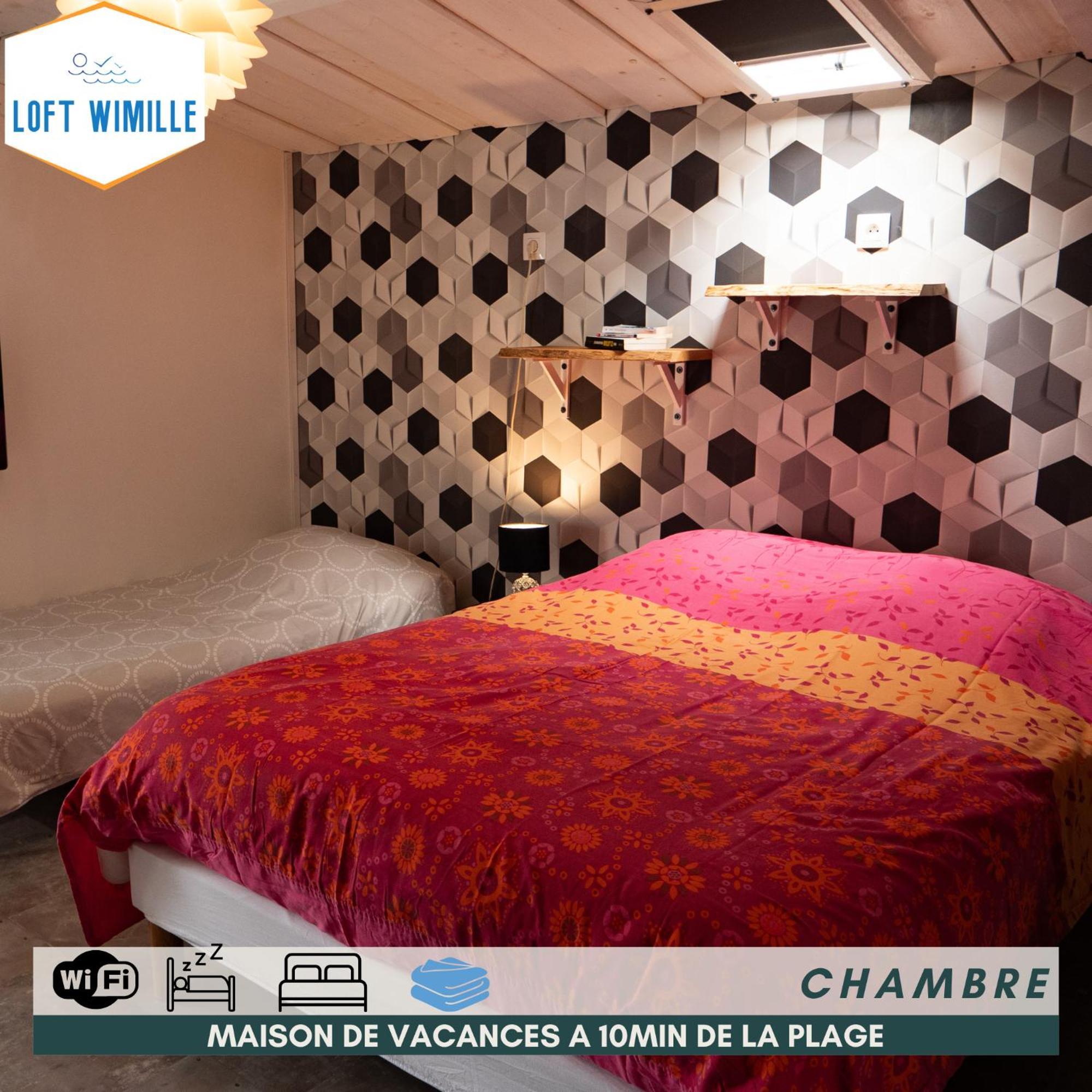 Loft Spacieux A Wimille, Proche De Nausicaa Et Des Plages, 8 Couchages Экстерьер фото